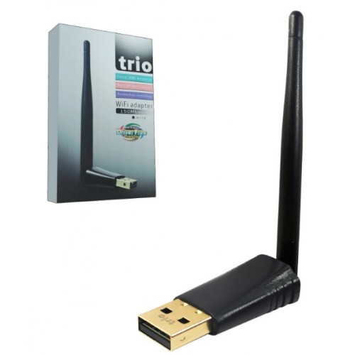 TRİO W114 ANTENLİ 600 MPBS  WİRELESS ADAPTÖR 